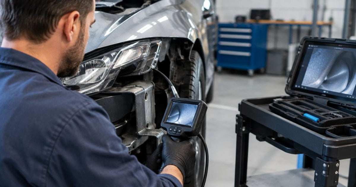 How to choose a borescope for collision repair shops