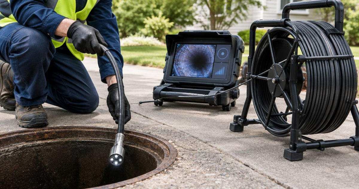 Sewer cameras ranked by cable length for long pipe runs