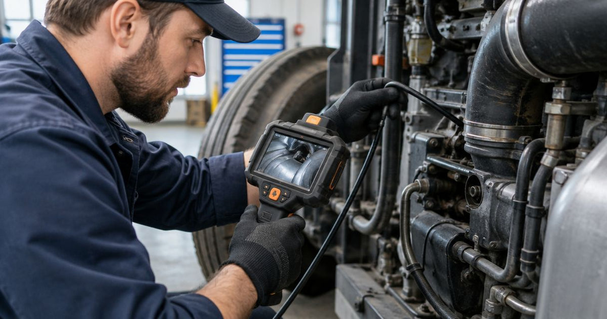 How to choose a video borescope for diesel mechanics