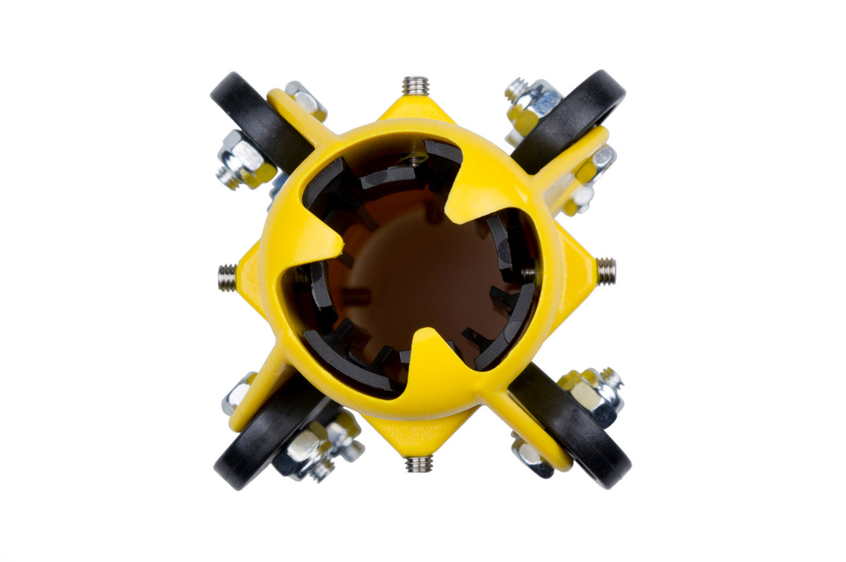 Sewer and Pipe Camera Roller Skid Frontal View