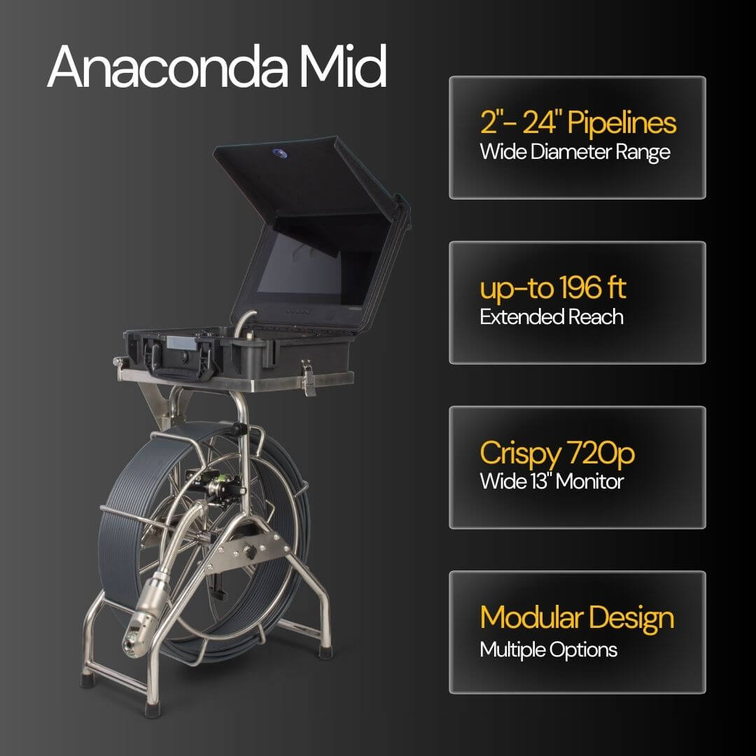 Pipe Camera ANACONDA MID