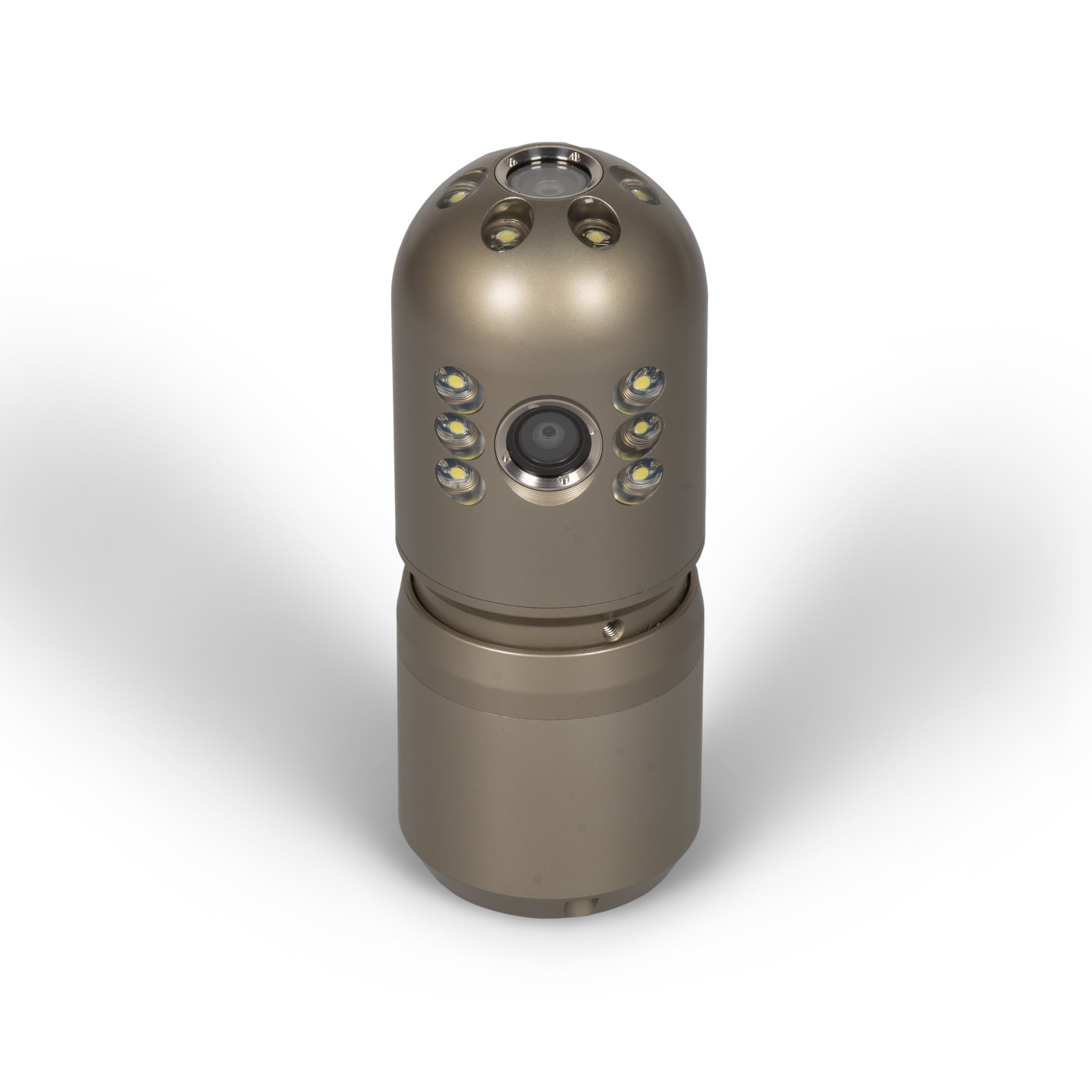 Dual-view Rotatable Inspection Camera Head