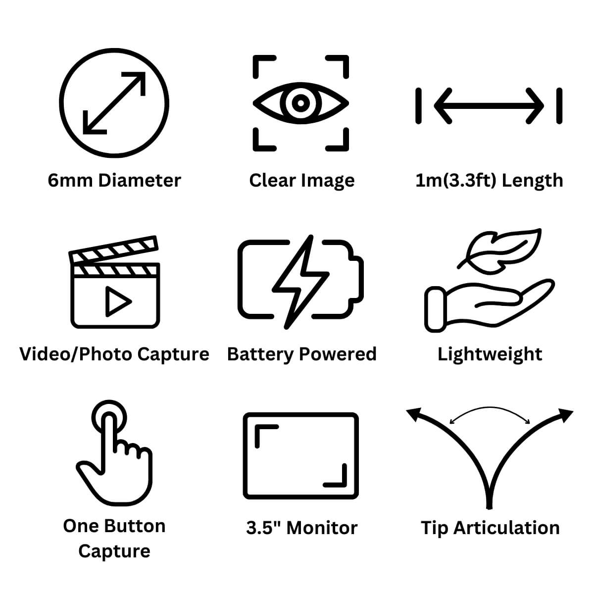 C40 Borescope Features