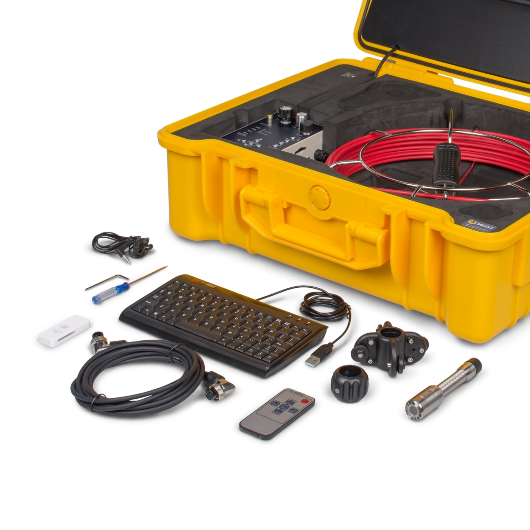 Drain Push Camera Accessories in the Set