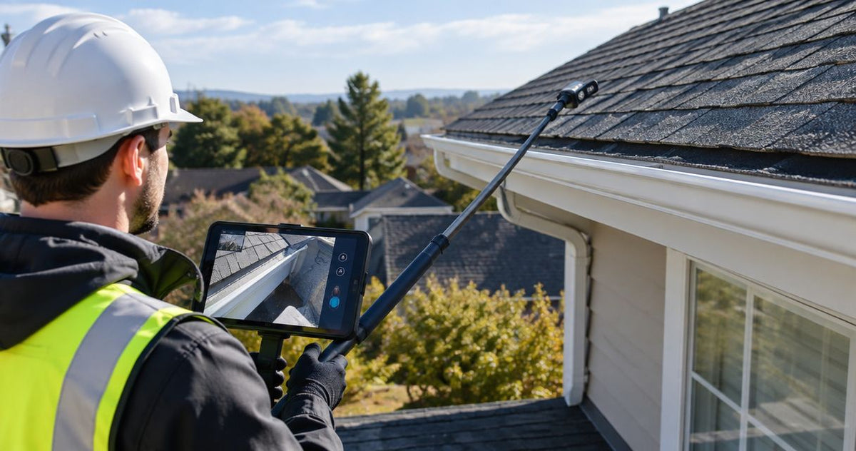 Pole cameras for roof and property inspectors: complete 2026 guide