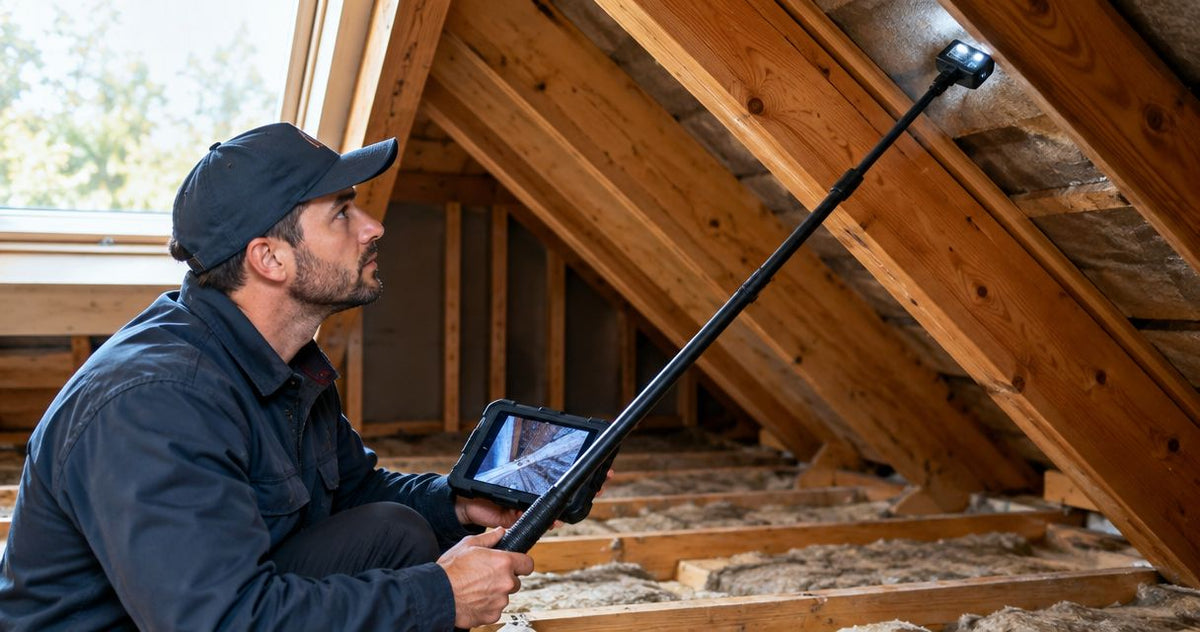 Best pole cameras for HVAC and attic inspection in 2026