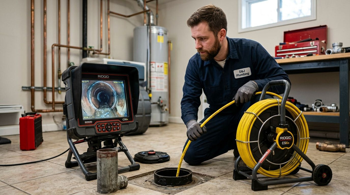 Best drain inspection cameras for plumbers in 2026
