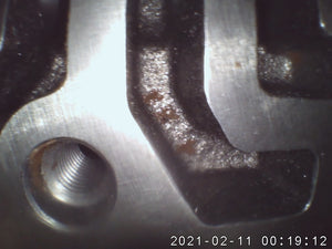 Borescope Inspection of a Metal Part