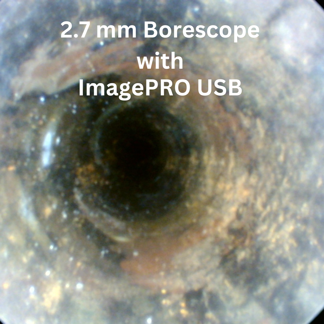 Borescope footage taken with a ImagePRO Borescope Camera