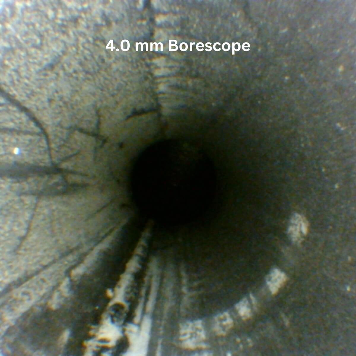 Borescope Camera Footage from IP Borescope Camera