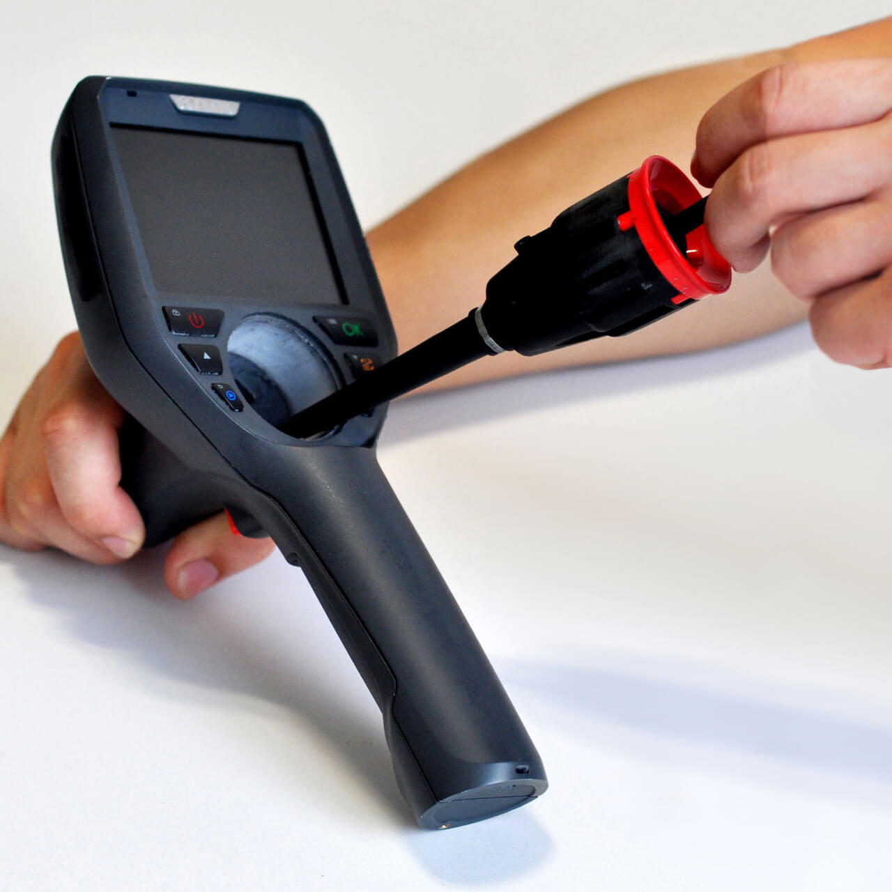 Borescope Camera with Interchangeable Probes