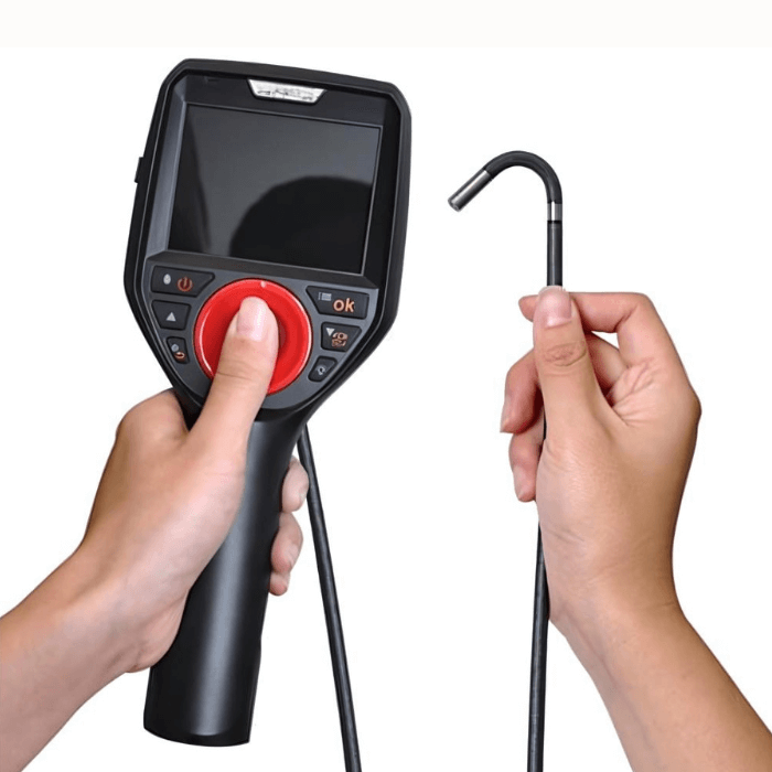 Borescope Camera with Tip Articulation