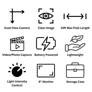 Features of COBRA Pole Inspection Camera