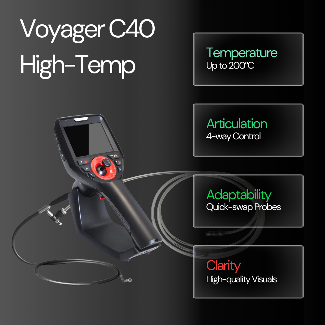 High Temperature Borescope Camera VOYAGER