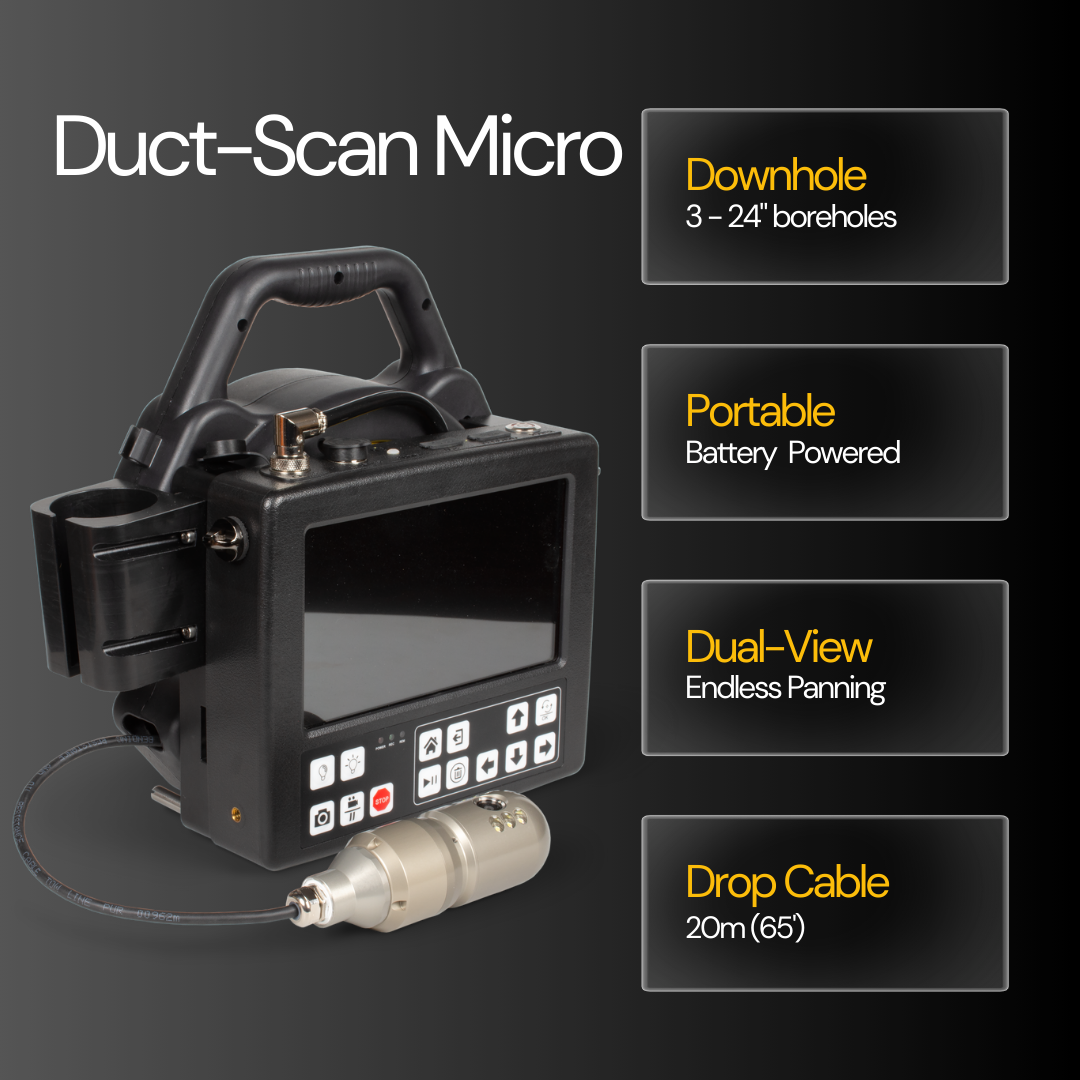 Duct Inspection Camera DUCT-SCAN MICRO