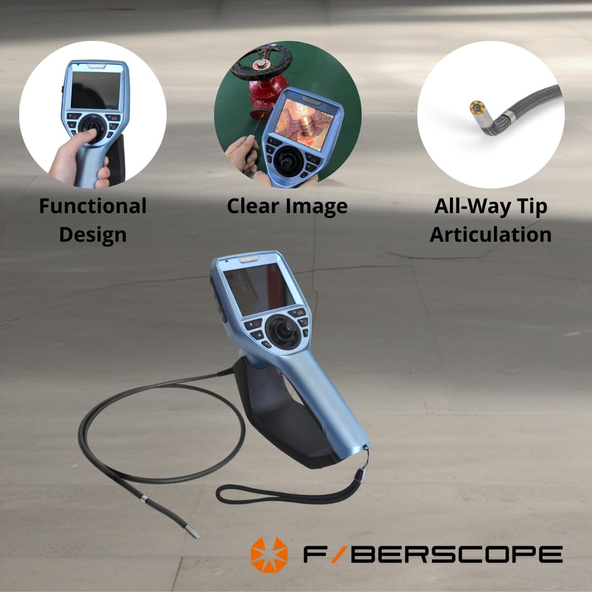 All-Way Articulating Borescope Features