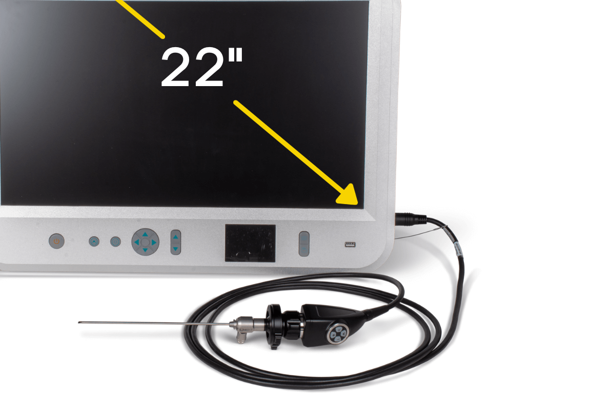 Borescope Camera with Large Monitor