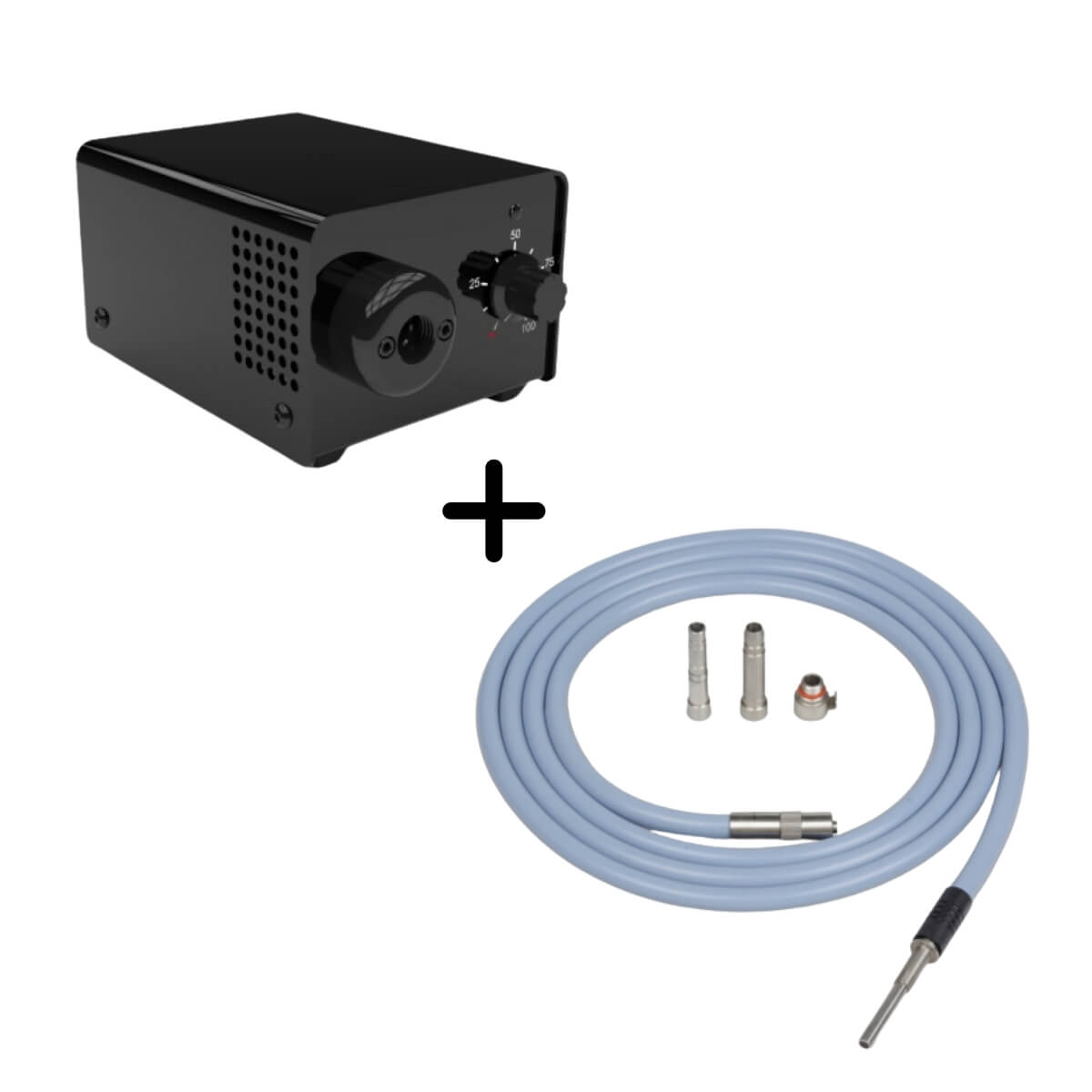 MS-LED Light Source with Fiber Optic Cable to connect to borescope