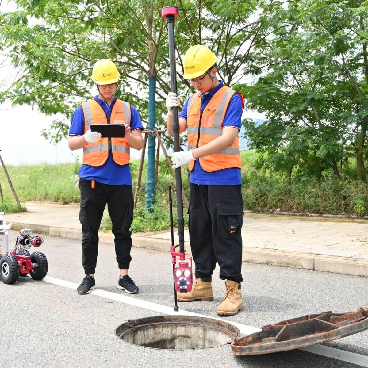 Main Line Camera Inspection Mainline Inspection Zoom Camera CYCLOPS TZ