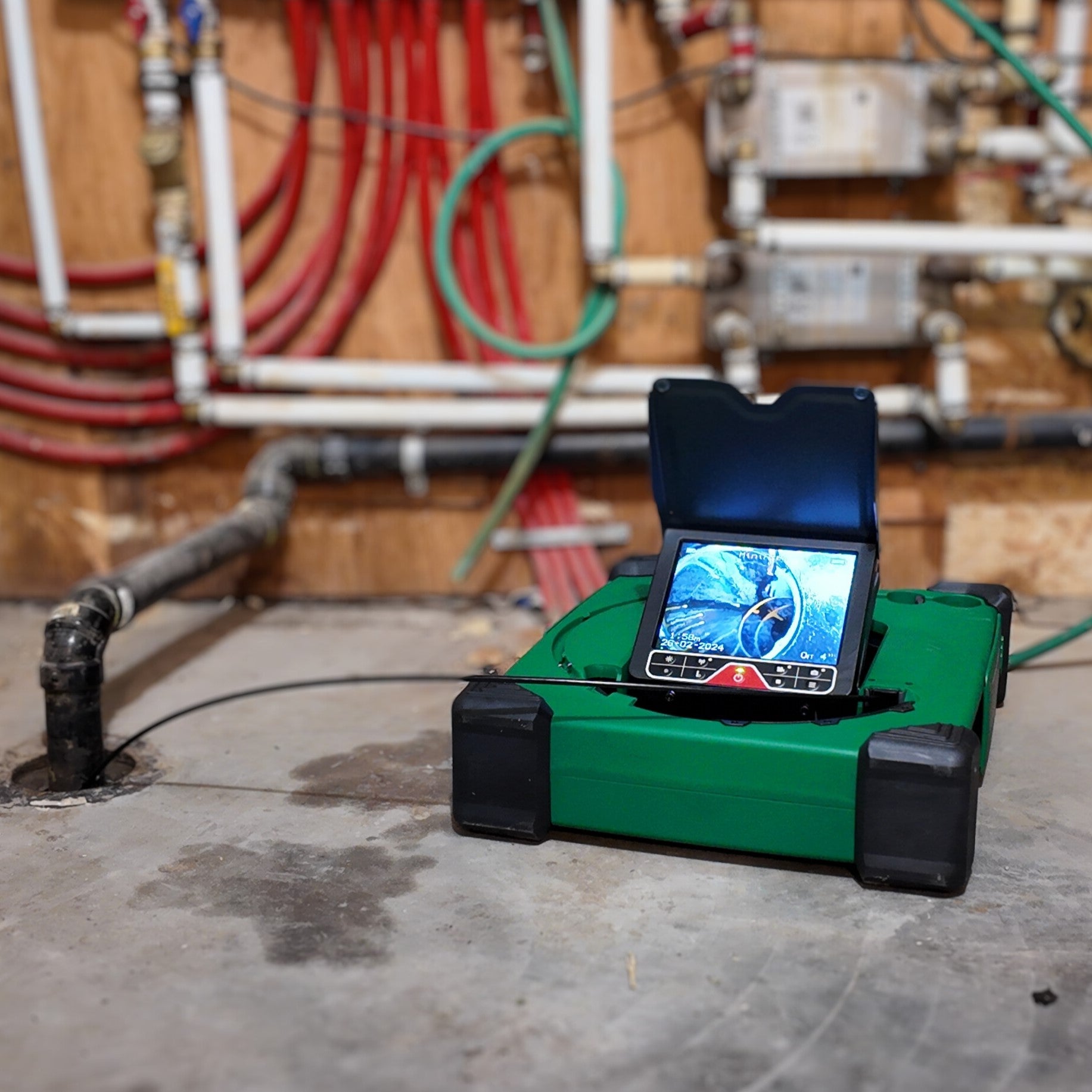 Sewer Pipe Inspection Camera from Camtronics