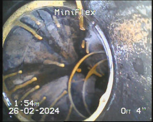 Sewer Pipe Inspection Picture