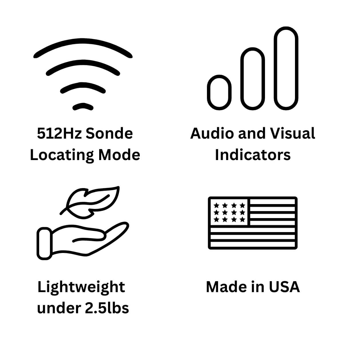 Schonstedt Sonde Locator Features