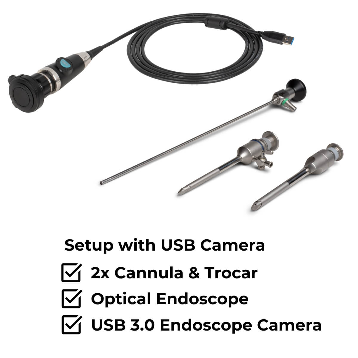 Sheep Insemination Set with Endoscope Camera