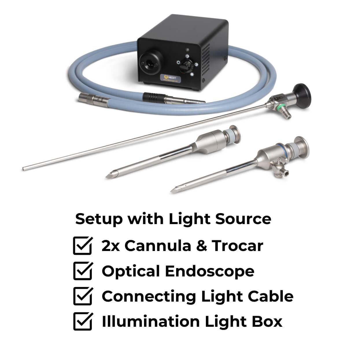 Sheep Insemination Setup with Light Source