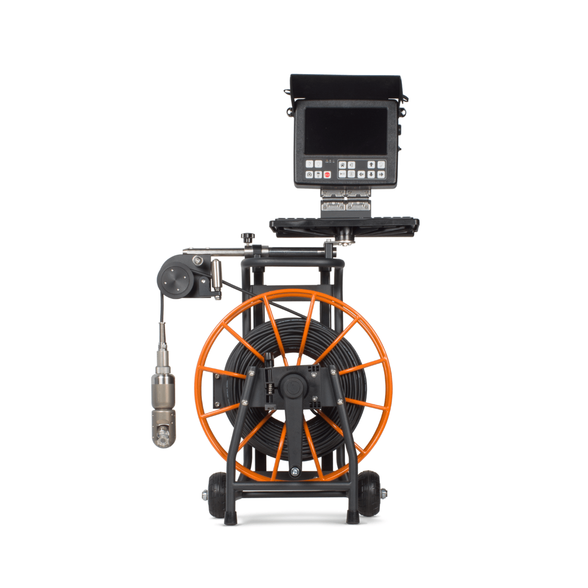 Chimney Inspection Camera with a Flexible Drop Camera