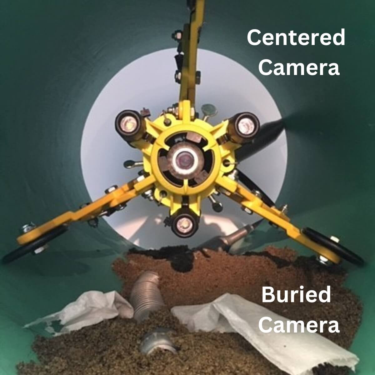 Universal Roller Skid for Sewer Camera Heads