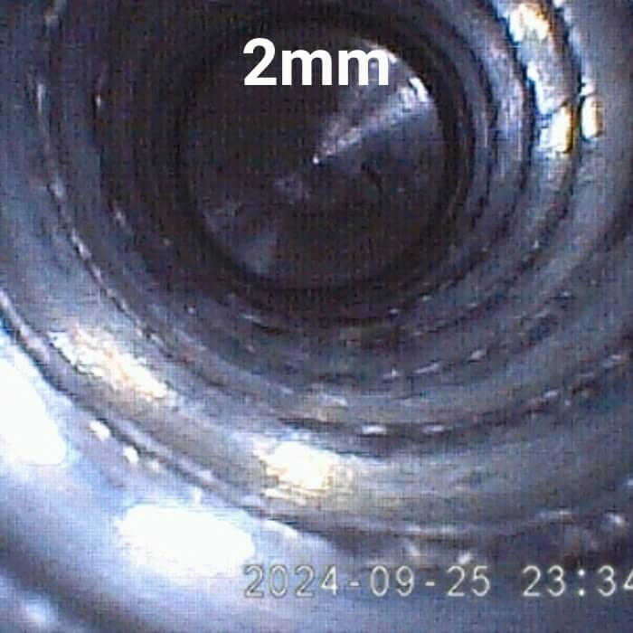 Footage made with 2mm Videoscope