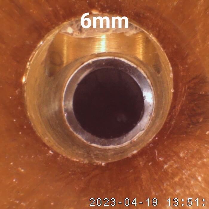 Videoscope Footage made with 6mm Videoscope Camera 