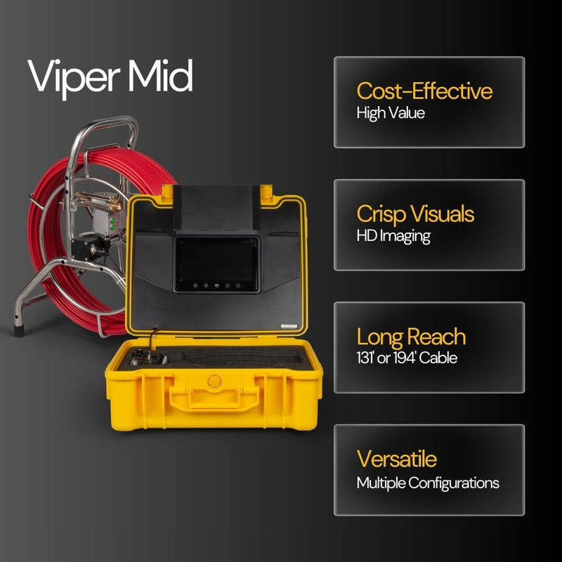 Duct and Pipe Inspection Cameras for Visual Inspections