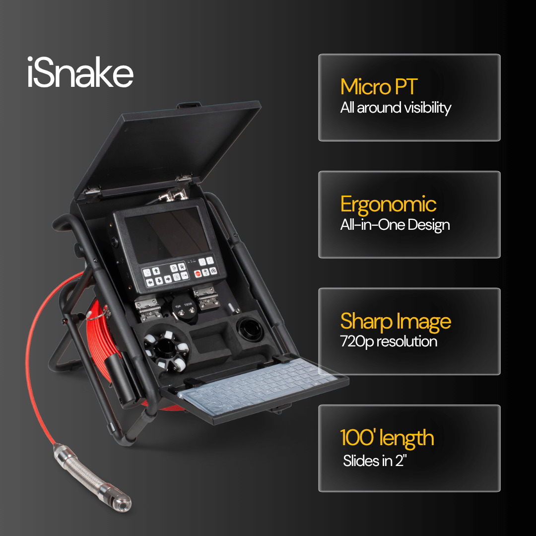 Pan-and-Tilt Drain Camera iSnake