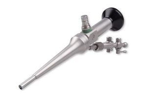 Veterinary Otoscope with Integrated Channel